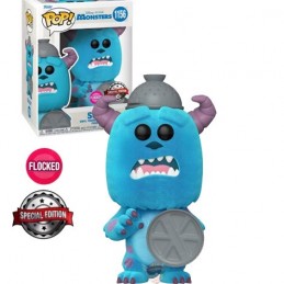 Funko Funko Pop Disney Monster's Inc 20th Sulley (With Trash Lid) Flocked Edition Limitée