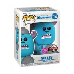 Funko Funko Pop Disney Monster's Inc 20th Sulley (With Trash Lid) Flocked Edition Limitée