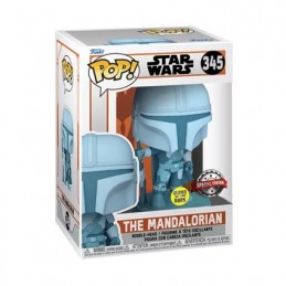 Funko Funko Pop Star Wars The Mandalorian (Hologram) Phosphorescent Edition Limitée