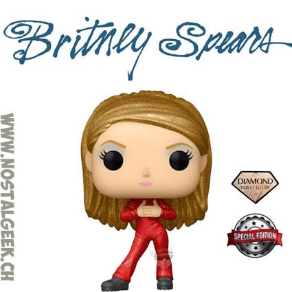 Funko Pop Rocks N°215 Britney Spears (Oops!...I Did It Again) Diamond Edition Limitée