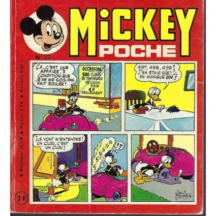 Mickey Poche N 37 Livre d'occasion