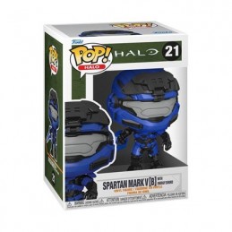 Funko Funko Pop Halo Infinite Spartan Mark V with Blue Energy Sword