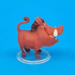 Disney Roi Lion Pumbaa Flocked Figurine d'occasion (Loose)