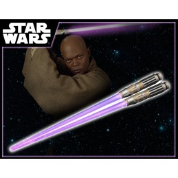 Kotobukiya  Star Wars Master Mace Windu Light Up Version Lightsaber Chopsticks Kotobukiya