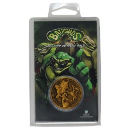 Battletoads Collector's Antique Gold Limited Edition Coin