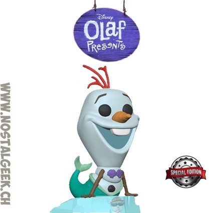 Funko Funko Pop Disney Olaf Presents Olaf as Ariel Edition Limitée