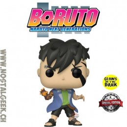 Funko Pop N°1036 Boruto Naruto Next Generation Kawaki GITD Exclusive Vinyl Figur