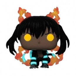 Funko Boîte abimée Pop N°983 Animation Fire Force Tamaki Vaulted Phosphorescent Edition Limitée