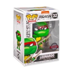 Funko Funko Pop Comics Les Tortues Ninja TMNT Leonardo Eastman & Laird's Edition Limitée