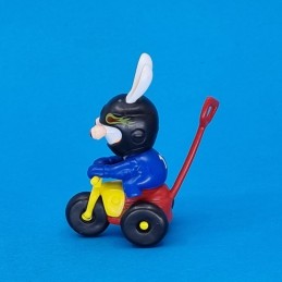 Les Lapins Crétin Font du sport tricycle Figurine d'occasion (Loose)