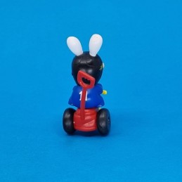 Les Lapins Crétin Font du sport tricycle Figurine d'occasion (Loose)