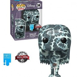 Funko Funko Pop L'étrange Noël de Mr Jack Sally (Art Series) + boîte de protection rigide en acrylique Edition Limitée