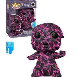 Funko Funko Pop L'étrange Noël de Mr Jack Oogie Boogie Magenta (Art Series) + boîte de protection rigide en acrylique