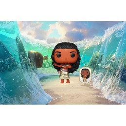 Funko Funko Pop Disney Ultimate Princess Moana (Gold) avec Pin's Edition Limitée