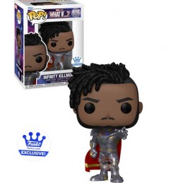 Funko Funko Pop Marvel: What if...? Infinity Killmonger (Reaching) Edition Limitée