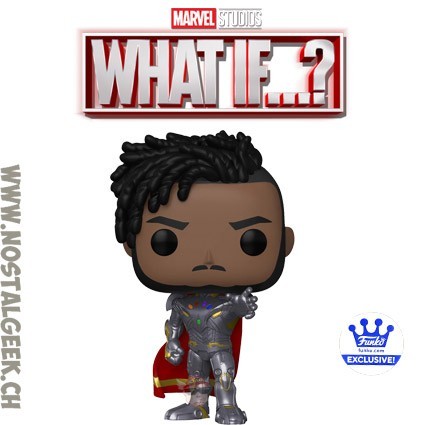 Funko Funko Pop Marvel: What if...? Infinity Killmonger (Reaching) Edition Limitée