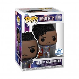 Funko Funko Pop Marvel: What if...? Infinity Killmonger (Reaching) Edition Limitée