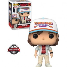 Funko Pop N°1247 Stranger Things Dustin (Dragon Shirt) Exclusive Vinyl Figur