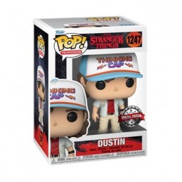 Funko Pop N°1247 Stranger Things Dustin (Dragon Shirt) Exclusive Vinyl Figur