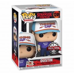 Funko Funko Pop Stranger Things Dustin (Byte Off | Holding D20 Die) Edition Limitée