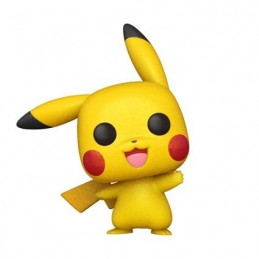 Funko Funko Pop N°553 Pokemon Pikachu Waving Diamond Glitter Edition Limitée