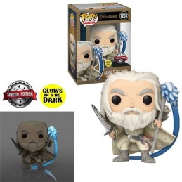 Funko Funko Pop! Le Seigneur des Anneaux Gandalf le Blanc Phosphorescent Edition Limité