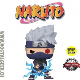 Funko Pop N°1103 Naruto Shippuden Kakashi (Raikiri) GITD Exclusive Vinyl Figure