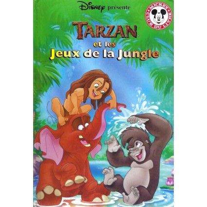 Mickey Club du livre Tarzan et les Jeux de la Jungle Livre d'occasion