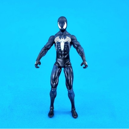 black spiderman action figure