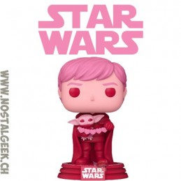 Pop N°494 The Mandalorian Luke Skywalker with Grogu (Saint Valentin)