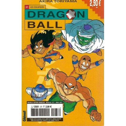 Dragon ball N°37 Les Equipiers Used book