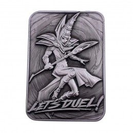 Yu-Gi-Oh Dark Magician Carte Métallique Plaquée Argent Edition Limitée