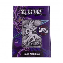 Yu-Gi-Oh Dark Magician Carte Métallique Plaquée Argent Edition Limitée