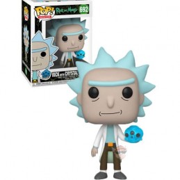 Funko Pop N°692 Rick and Morty Rick with Crystal Skull