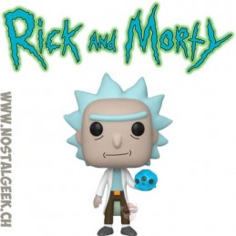 Funko Pop N°692 Rick and Morty Rick with Crystal Skull Vinyl Figure