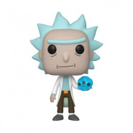 Funko Pop N°692 Rick and Morty Rick with Crystal Skull