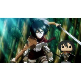 Funko Pop N°1166 Attack on Titan Mikasa Ackerman (Action Pose) Vaulted