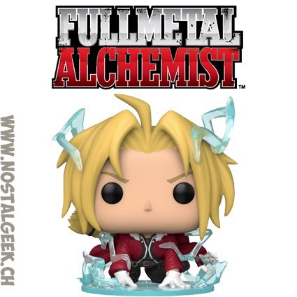 Funko Pop N°1176 FullMetal Alchemist Brotherhood Edward Elric (with Energy)