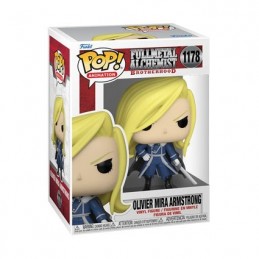 Funko Pop N°1178 FullMetal Alchemist Brotherhood Olivier Mira Armstrong (with Sword) Vinyl Figur