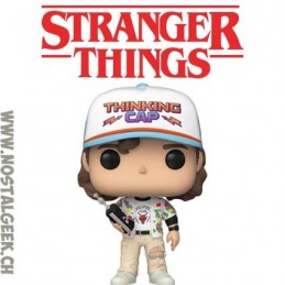 Funko Pop N°1240 Stranger Things Dustin (Hellfire Club - with Walkie Talkie) Vinyl Figur