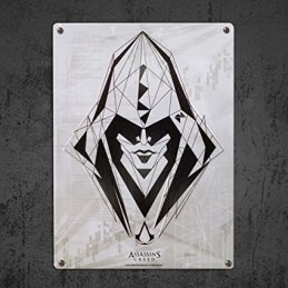 AbyStyle Assassin's Creed Plaque Murale en métal (28x38 cm)