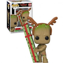 Funko Funko Pop! Guardians of the Galaxy Holiday Special Groot with Present