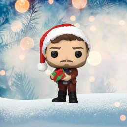 Funko Pop! Guardians of the Galaxy Holiday Special Star-Lord with Present