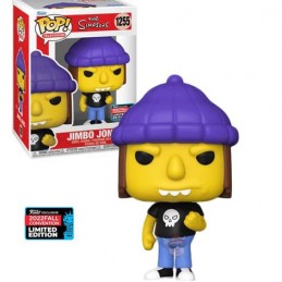 Funko Pop N°1255 Fall Convention 2022 The Simpsons Jimbo Jones Edition Limitée