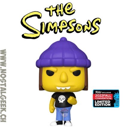 Funko Pop N°1255 Fall Convention 2022 The Simpsons Jimbo Jones Exclusive Vinyl Figur