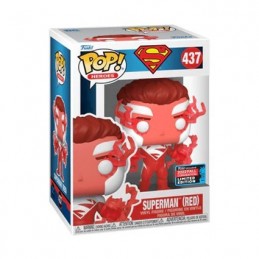 Funko Funko Pop N°437 Fall Convention 2022 DC Comics Superman (Red) Exclusive Vaulted Vinyl Figur