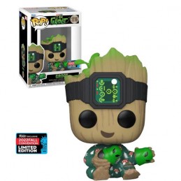 Funko Funko Pop Marvel N°1116 Fall Convention 2022 I Am Groot - Groot Edition Limitée