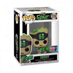 Funko Funko Pop Marvel N°1116 Fall Convention 2022 I Am Groot - Groot Edition Limitée