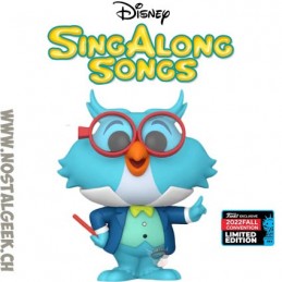 Funko Funko Pop N°1249 Fall Convention 2022 Disney Sing Along Songs Professor Owl Exclusive Vinyl Figure