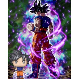 Funko Funko Pop Fall Convention 2022 Dragon Ball Super Goku (Ultra Instinct -Sign-) Exclusive Vinyl Figure